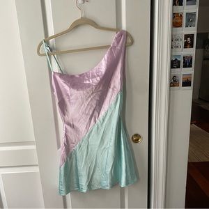 Silky more to come mini dress